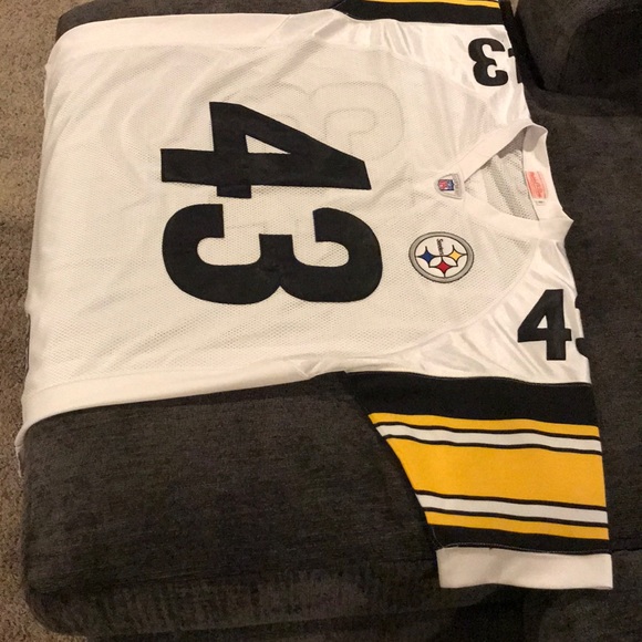 White Troy Polamalu Steelers Jersey - Picture 3 of 6